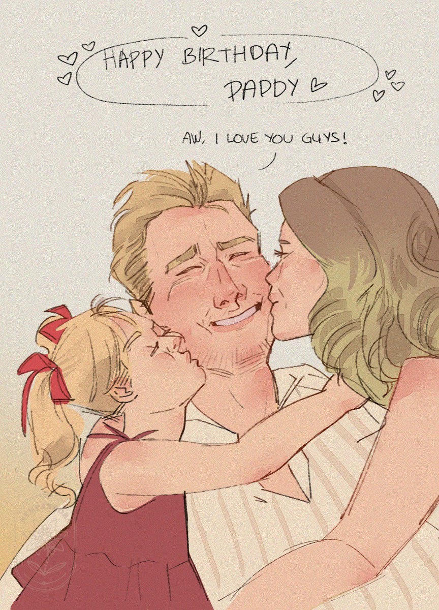 Nympandora_'s tweet photo. I tried to respect this man's birthday by drawing him with his family, and yet he just thoting around flashing his tits with his twink. 

ASDGDKSKQKQSH I CAN'T

#mad https://t.co/vZyt3f89wR