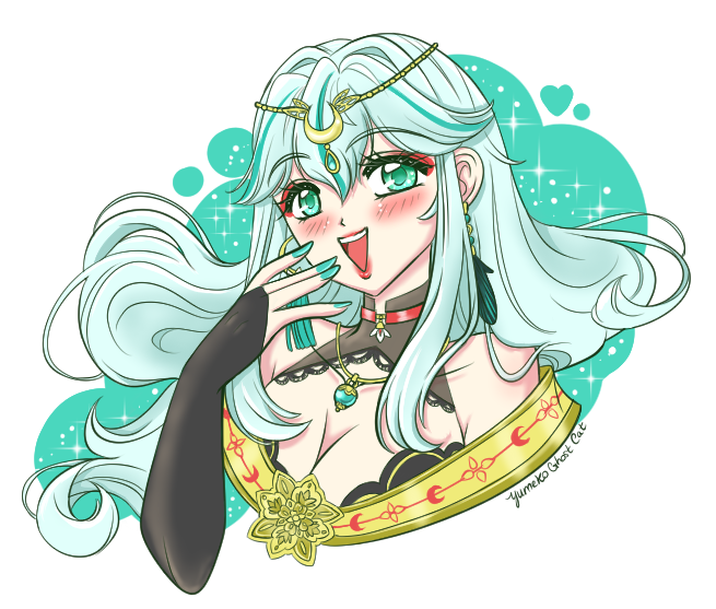 YumekoGhostCat's tweet photo. 🌙💚Happy Birthday @MidnightTsukino 💚🌙
 #Art4Tsuki https://t.co/TW6UiNHpQO