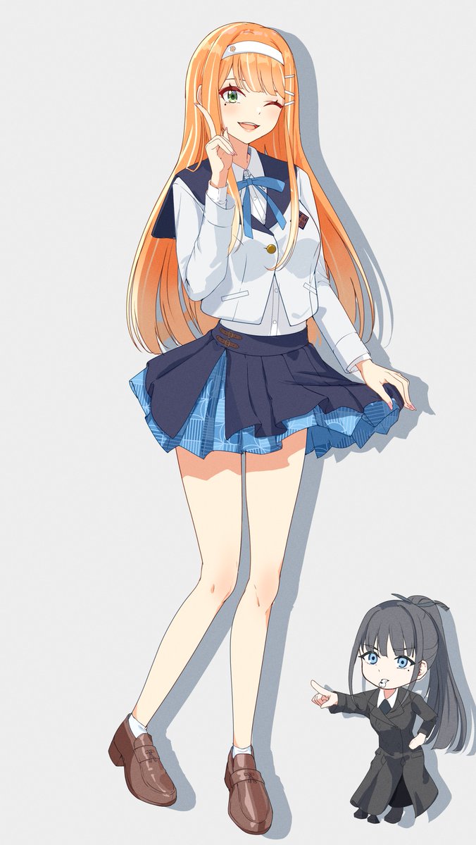 Marth0izumi's tweet photo. お嬢様ギャル概念「ピラッ♪」
紫雲清夏 https://t.co/OBRXpb9KsF