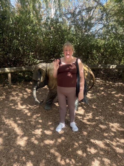 ExpectLtd's tweet photo. Clare had a fantastic day out at Chester Zoo recently. Nice one Clare, glad you enjoyed it. https://t.co/RAqrDTBQps