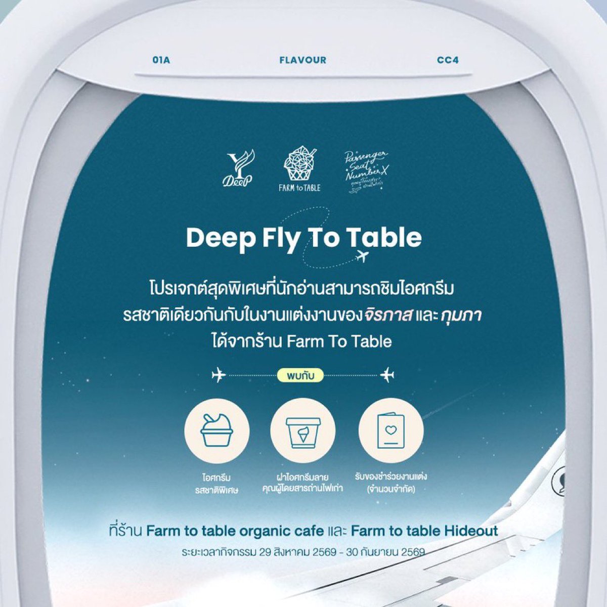 sawsssaw's tweet photo. มาเจอกันจ้า อยากสปอนเยอะๆ แต่เดี่ยวห้องเย็นจะเรียก #DeepFlyToTable
ใดๆ คือไอติมอร่อยมากกกกก
#คุณผู้โดยสารถ่านไฟเก่า https://t.co/kNrWIt7BDF