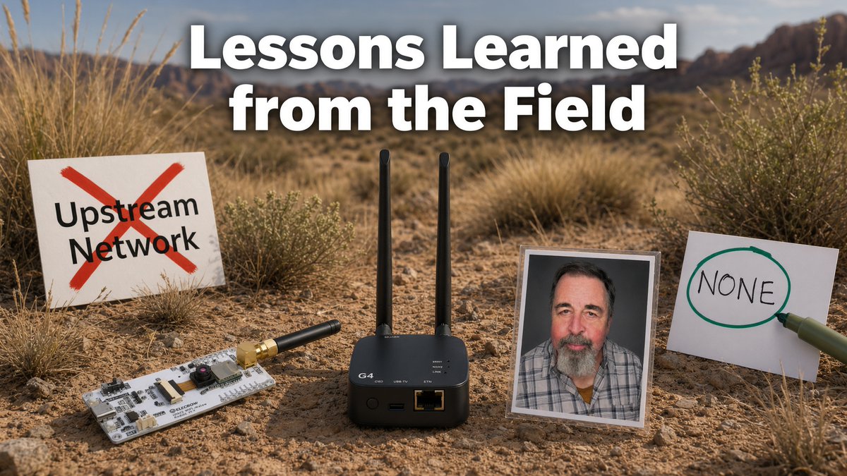 ShotokuTech's tweet photo. In this video I share real-world lessons from using the Elecrow Thinknode G4 WiFi HaLow Gateway after hands-on testing and configuration. https://t.co/YDUkfq2hnn
#WiFiHaLow #ThinknodeG4 #Networking #DIYTech @Elecrow1 https://t.co/gTPyUu7vt4