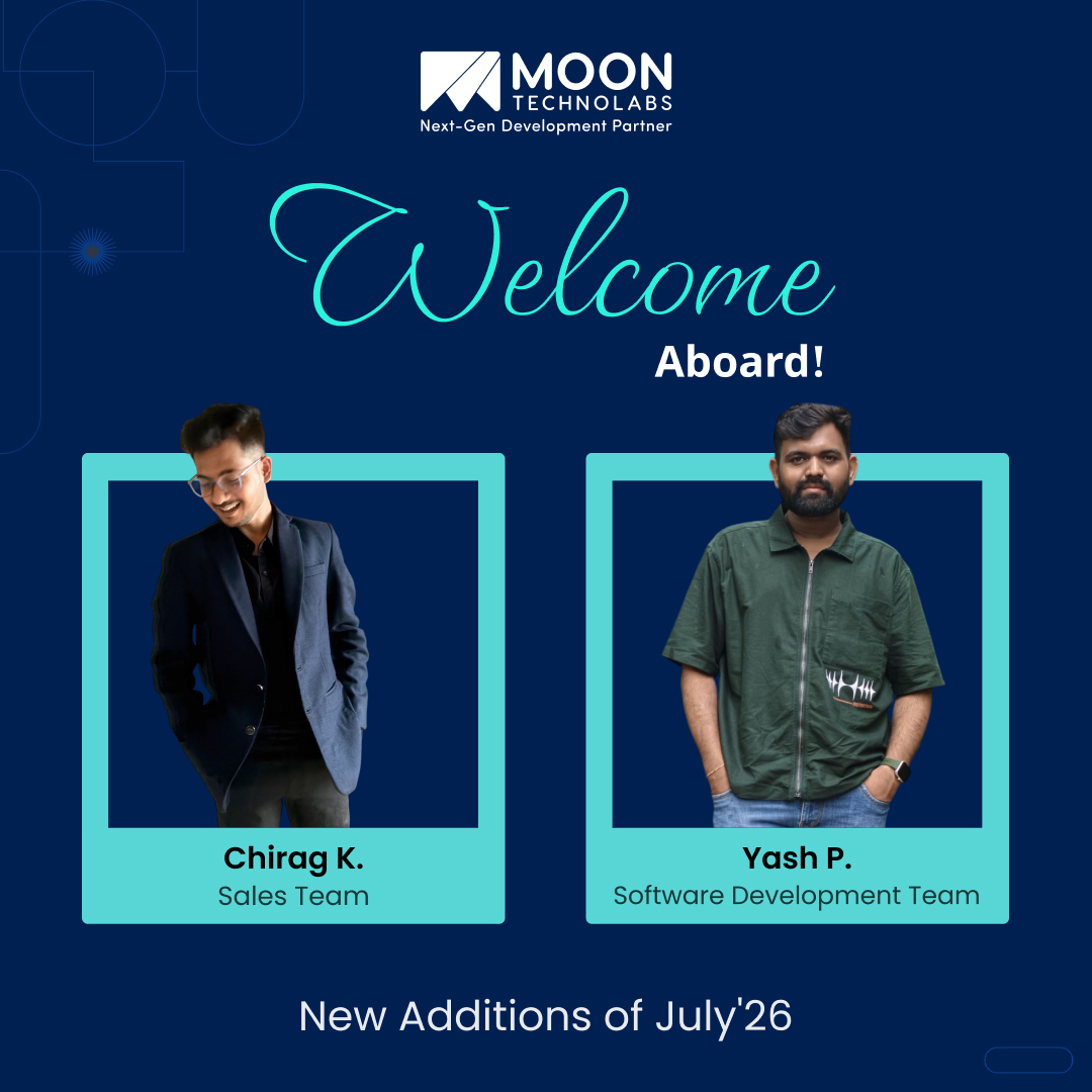 moontechnolabs's tweet photo. Onboarding new members to the Moon Technolabs crew. 👏

We hope y’all will fuel our team with positivity and find your time with us rewarding.

Looking forward to some epic teamwork! 🤝
.
.
.
#MoonTechnolabs #MoonWelcome #GrowWithMTPL #Welcome #MoonTechnolabsFamily https://t.co/wINr8pdiR1