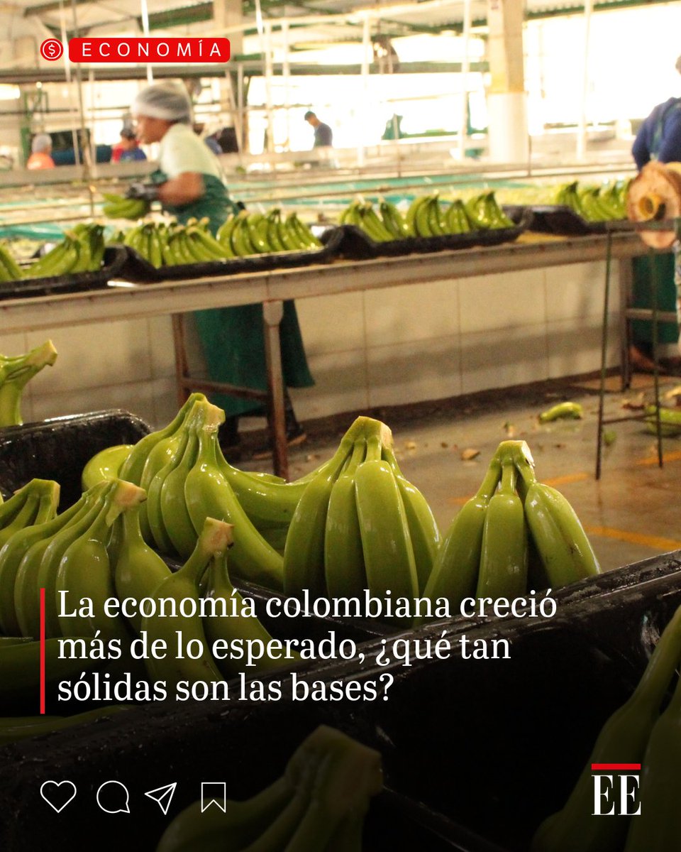 elespectador's tweet photo. El PIB creció 3,5 % en el segundo trimestre, superando casi todas las proyecciones del mercado.  👉https://t.co/baaytH3y98 https://t.co/lpHXgLwaYA