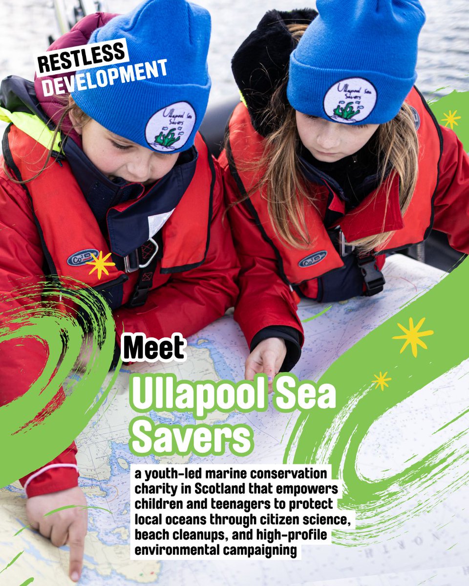 RestlessDev's tweet photo. Meet a group of kids in the Scottish Highlands who have decided to protect local oceans! The Ullapool Sea Savers are a marine conservation charity run entirely by young people aged 7 to 17. 

🔗 https://t.co/5t648NEGeA

#YouthPower #ClimateJustice #MarineConservation https://t.co/8DhvSGxamR