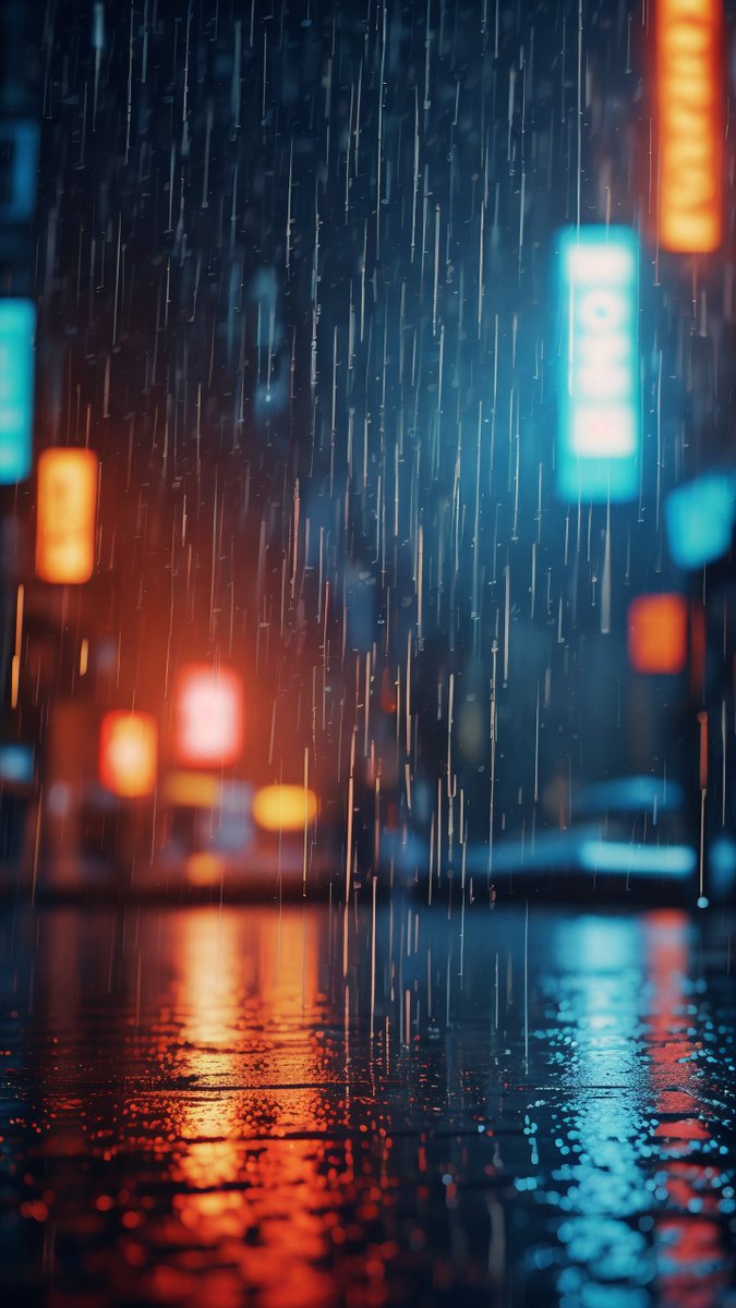 jocafepe1's tweet photo. Rainy city street, neon signs reflecting on wet asphalt—found a quiet pocket of the hustle today.， https://t.co/lC2C5VCvXh
