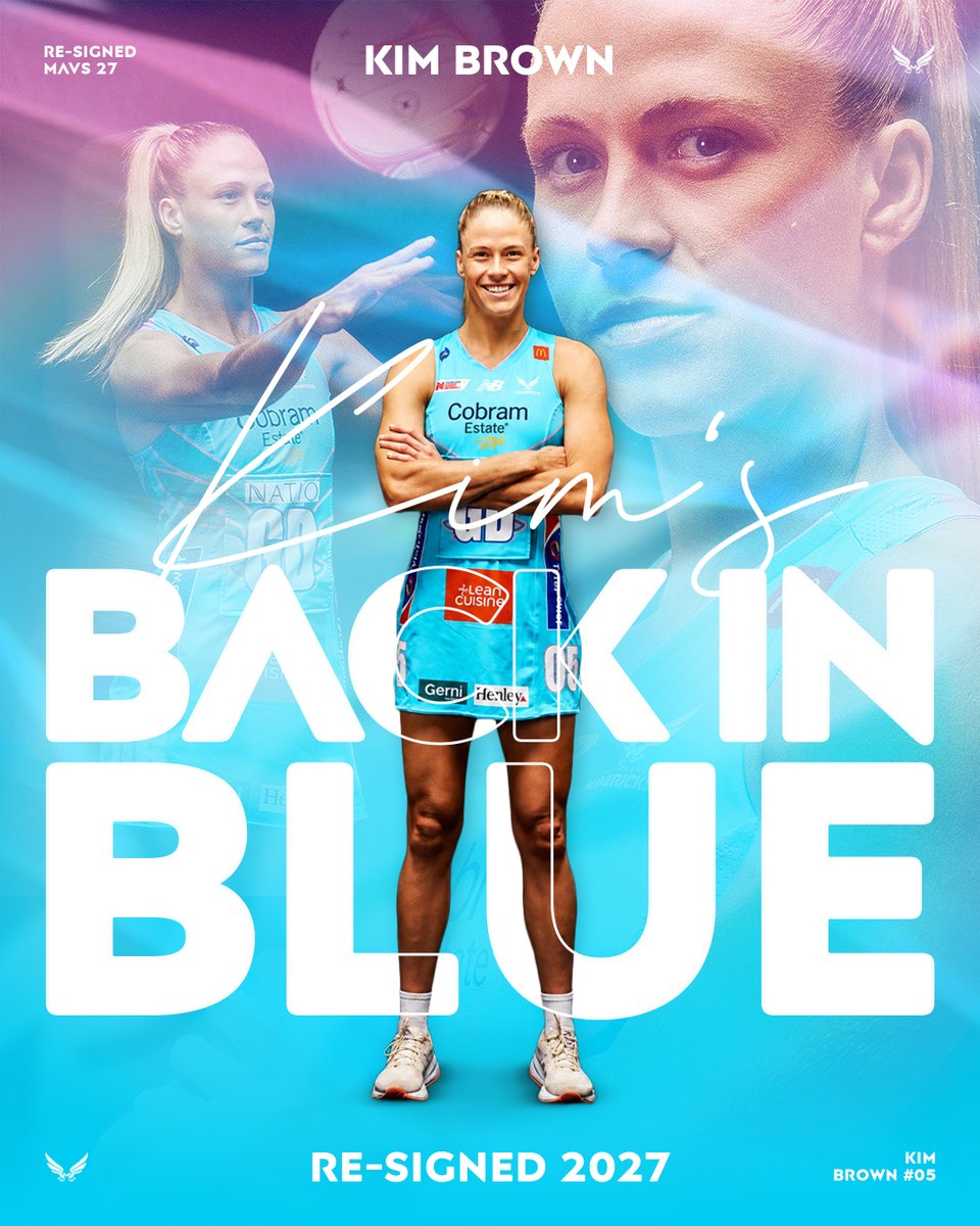 MelbMavericks's tweet photo. 🔥KIM BROWN🔥

The Melbourne Mavericks are thrilled to announce that defender, Kim Brown, has re-signed with the club 🩵

READ | https://t.co/RDUZGXbcEm https://t.co/6aiBAd9Icv