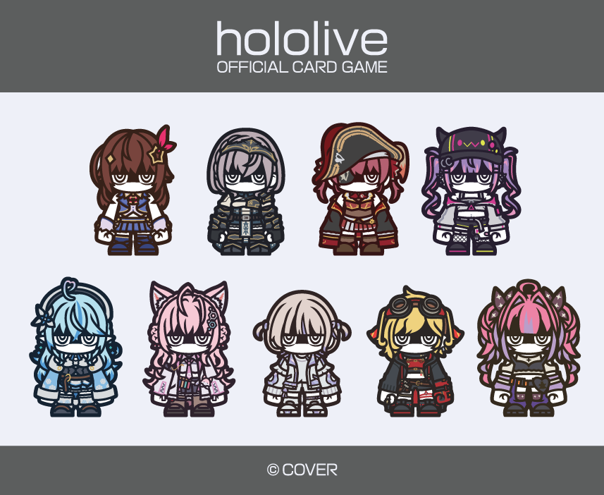 ito_to_0427's tweet photo. 【お知らせ】
hololive OFFICIAL CARD GAME
エクストリーマーカップ25-26 Final
マッチングライブ景品（ステッカー）のイラストを担当しました！
#ホロカ #ホロライブ https://t.co/DhG3FVgjoE