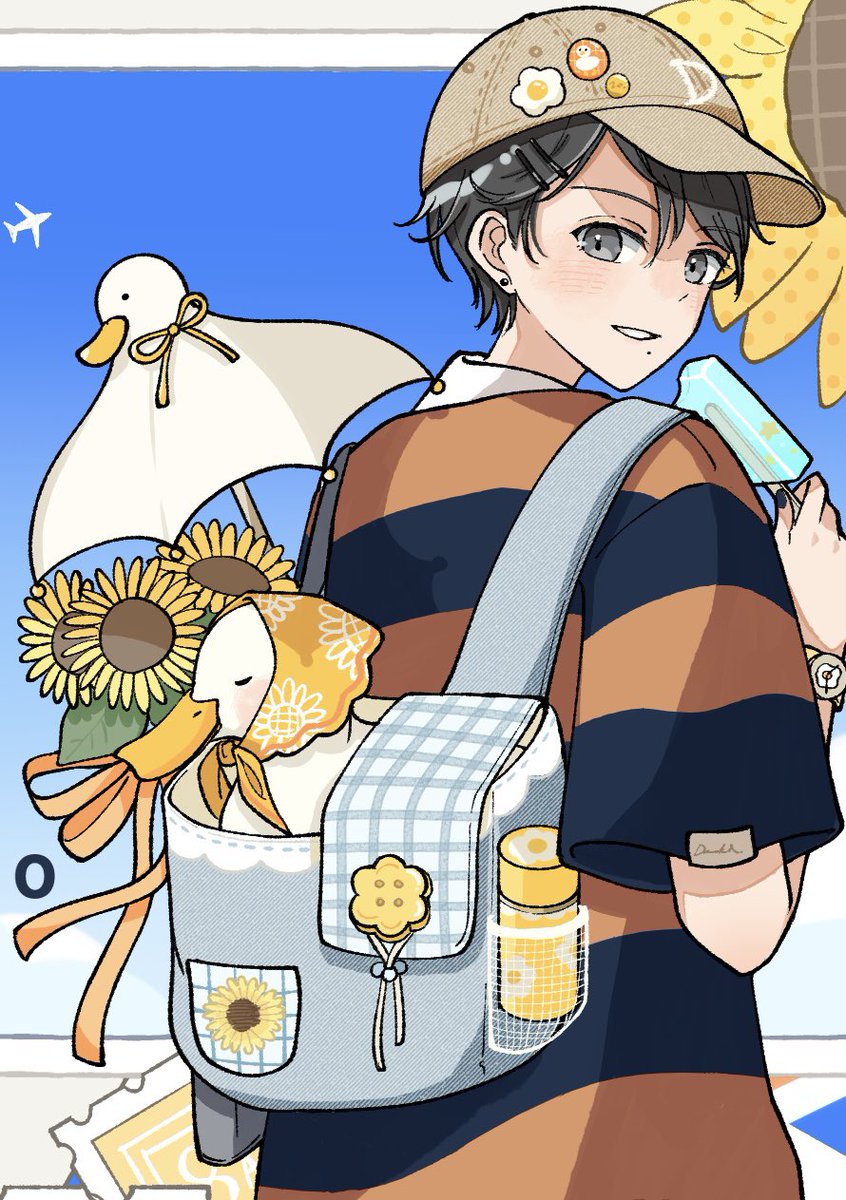 orange_amechan's tweet photo. 残暑🌻⛱️🪿 https://t.co/U3HIlvzuRq