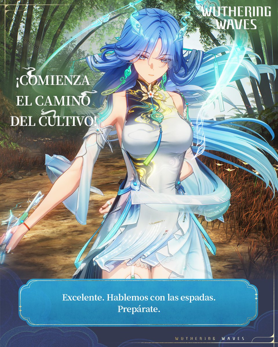 oliver4869's tweet photo. Esgrima: el sendero de la acción
¡Perfecciona tus habilidades luchando junto a Qingxiao! ⚔️
[Comparte tus pensamientos sobre el entrenamiento de hoy].

¡Ya disponible la nueva resonadora de 5 estrellas, Qingxiao! https://t.co/Z8z3t0hSMw