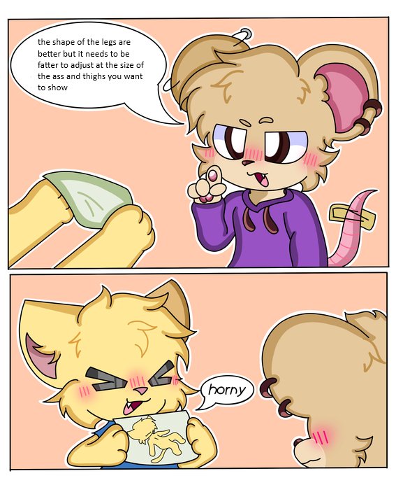 KnowCypress's tweet photo. Amazing gift from @DeDiacon !!
Yori just like me can't draw. But he tries his best!
Though the horny requests from the rat doesn't let him escape https://t.co/NxIF446kpg