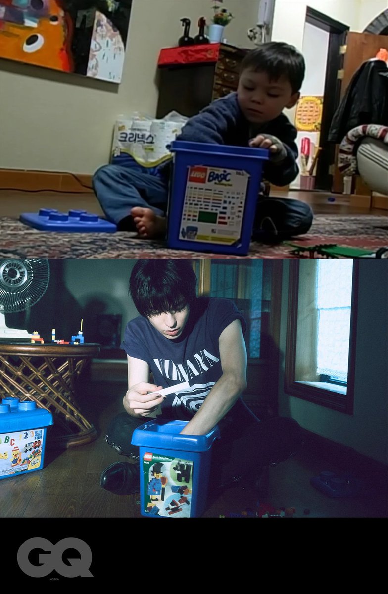 wonubliss's tweet photo. vernon recreated his baby clips from the mia mv in photos. 🥹 https://t.co/HTWOonNaMj
