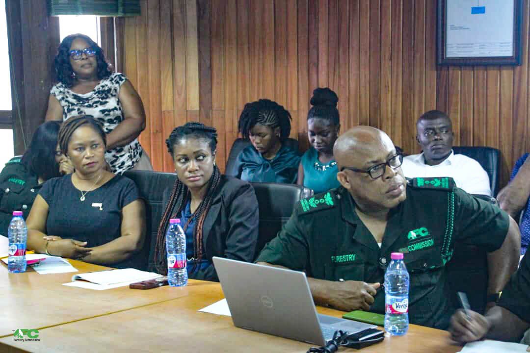 forestryghana's tweet photo. TIDD STAFF TRAINED ON FLEGT, CONTRACT AND PERMIT PROCESSING
The Contract and Permit Department of the Timber Industry Development Division of Forestry Commission (FC) has conducted a two-day intensive training program for its staff at the Division’s headquarters in Takoradi. https://t.co/olthZiTWQz