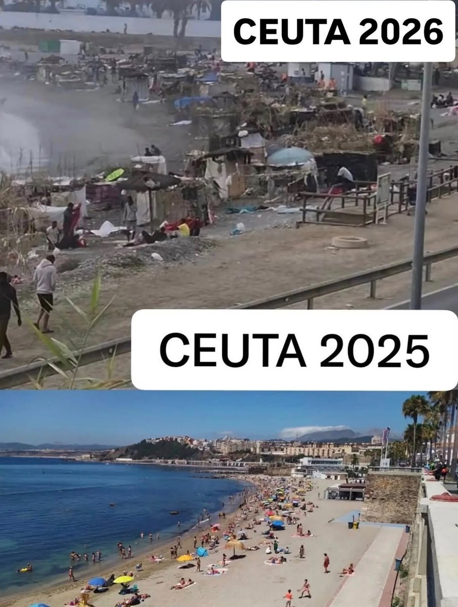 TimKoffiziell's tweet photo. Der Traum aller Linken!

#Ceuta https://t.co/HwEbuB3ry0