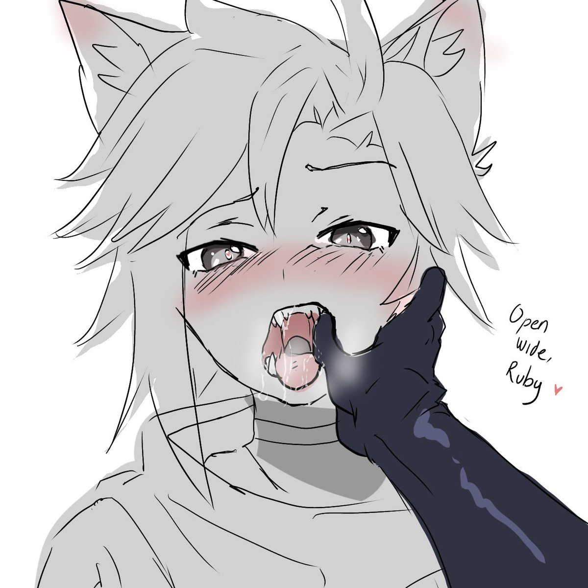 Hxrd_Ice's tweet photo. Don’t mind Weiss, she’s currently training her favorite little rosebud.

What? A Schnee always needs a pet by her side~ https://t.co/mU4Dnrw3Dy