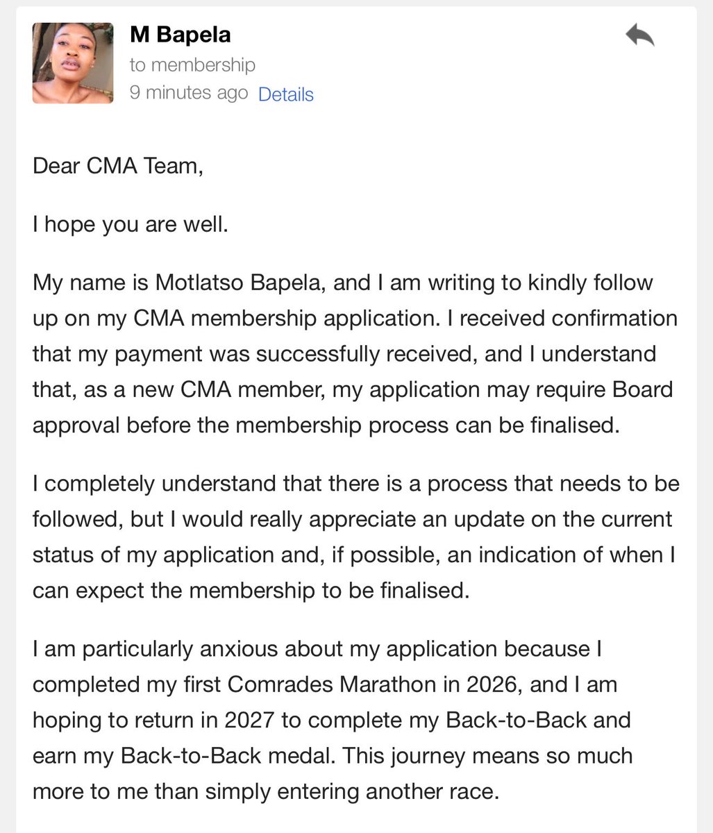 Motlatso_'s tweet photo. Nna I sent them an email, Iβm really not okay.
I need to know if I need to focus on other things in life or not. https://t.co/0y2IR8SEey