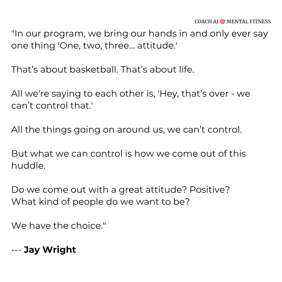 coachajkings's tweet photo. Jay Wright never broke the huddle with the word: “Win.”

He broke it with one word. 

A word that had nothing to do with the scoreboard…and everything to do with how you show up. 

It became Villanova's mantra and identity.👇 https://t.co/pLMJjbrT5G