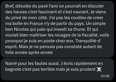 UlrichFY's tweet photo. Témoignage percutant sur l'envers du décor du service informatique de la DGFiP.

C'est bien les gars, il faut ventiler, c'est bon pour le moral. Mon inbox X est là pour ça. https://t.co/pqQqZwMmD2