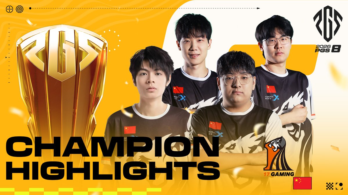 PUBGEsports's tweet photo. With PGS 9 just around the corner, let’s take a look back at the action from PGS 8 and see how 17 Gaming conquered the competition! 🏆
Relive the biggest plays and get ready for another week of PUBG Esports action.
⏬⏬⏬⏬⏬⏬⏬⏬ https://t.co/rRyrFHGYn9
#PGS9 #PGS8 #PGS #PUBGEsports