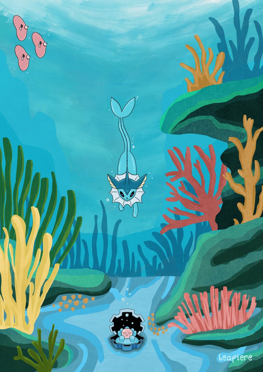 leafiere's tweet photo. somewhere beneath the waters of hoenn

#artph #artistonX #artmoots #pokemon https://t.co/Oql4rnPUCp
