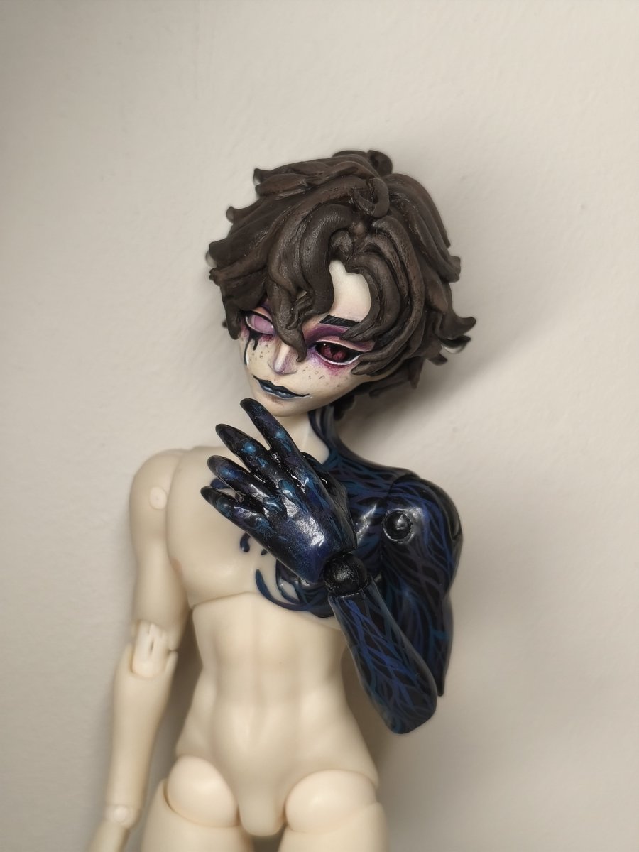 Icelandick4's tweet photo. #idv #IdentiyV #finsenhunter #dentistidv #customdoll https://t.co/cKoNKxsReJ