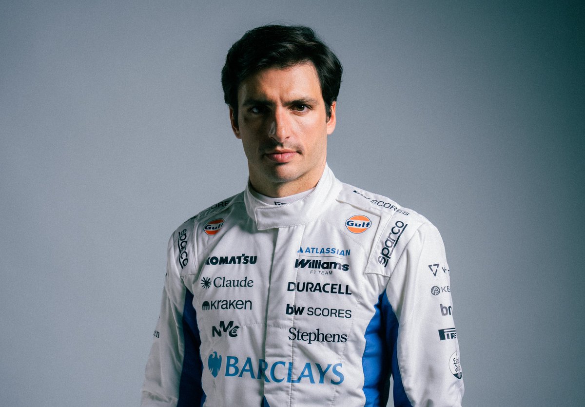 Carlossainz55's tweet photo. 🇪🇸 Carlos Sainz se compromete con Atlassian Williams F1 Team y completa su dupla de pilotos para 2027

👉https://t.co/KrwFKL5EsK

🇬🇧 Carlos Sainz commits to Atlassian Williams F1 Team, completing 2027 driver line-up

👉https://t.co/ypzqC2IFXK

-
#CarlosSainz https://t.co/iFaSh1Emjj