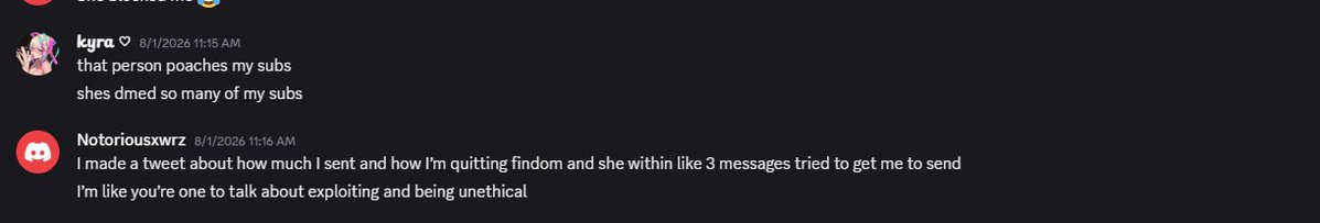 Simpycwh's tweet photo. This has already been debunked with proof bro. This was all before instant payouts existed, she cashes out normally now. Is that the only proof you have? She sent her Throne balance to a currency exchanger named Bulg, and he Paypal'ed her for her throne balance for a fee ( 7% )

Also it's a bit funny you're accusing Kyra of being a man when @hypnohotties , the person trying to poach Kyra's subs WHILE literally being a man is calling her a man

All of this could be debunked if you just, y'know, actually let her prove herself! But you're stuck in a bubble of harassing her.
