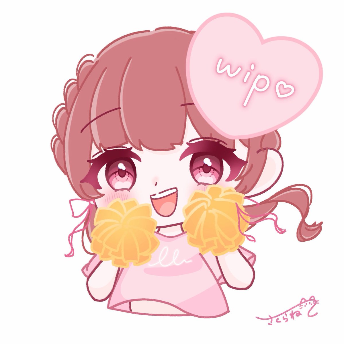 Sakurane_co's tweet photo. かわいくなってきたっ♡
#wip 
#illustration 
#イラスト https://t.co/5hhkt1J802