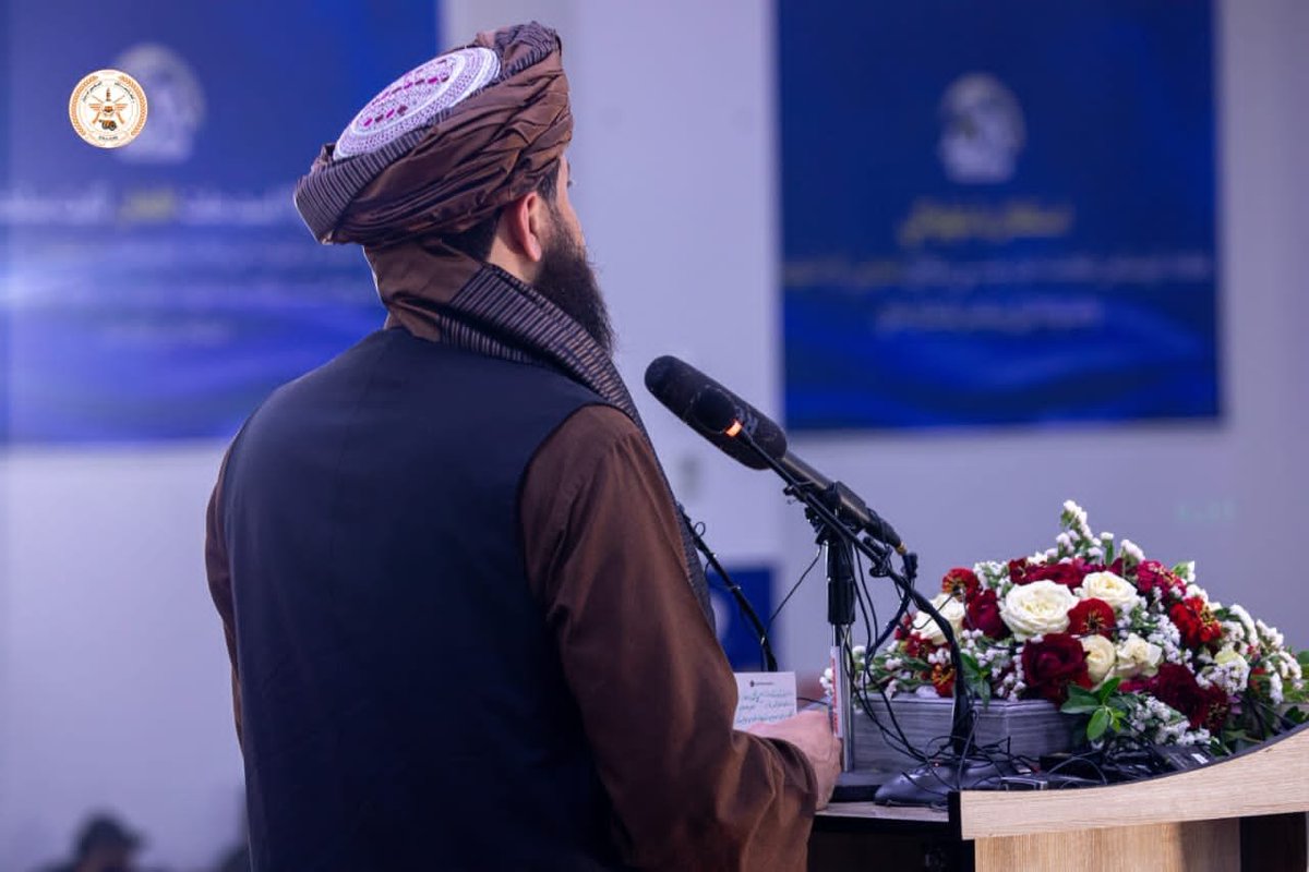 tma6j's tweet photo. د دفاع وزیر محترم الحاج مولوی محمدیعقوب مجاهدصاحب وینا

دافغانستان له خاورې څخه دې هیڅوک څوک نه ډاروي بعضي کړي شته چه د خپلو منافعو لپاره د افغانستان خاوره بده معرفي کړي 

#دفاع_وزارت https://t.co/Vcw4qa1W1U