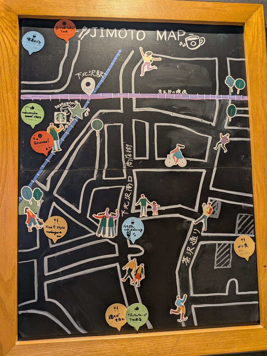blikjebutton's tweet photo. スターバックス シモキタエキウエ店様の「JIMOTO MAP」に、ブリキボタン CAFE&amp;DININGをご掲載いただきました。

スターバックス シモキタエキウエ店様、ありがとうございます！！ https://t.co/XkPY1eahOP