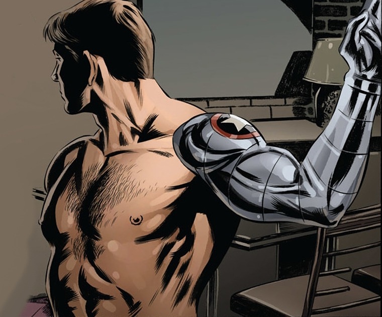 winterdcsired's tweet photo. Despite his metal arm, he could use a hug. https://t.co/2wSaaAxfmm