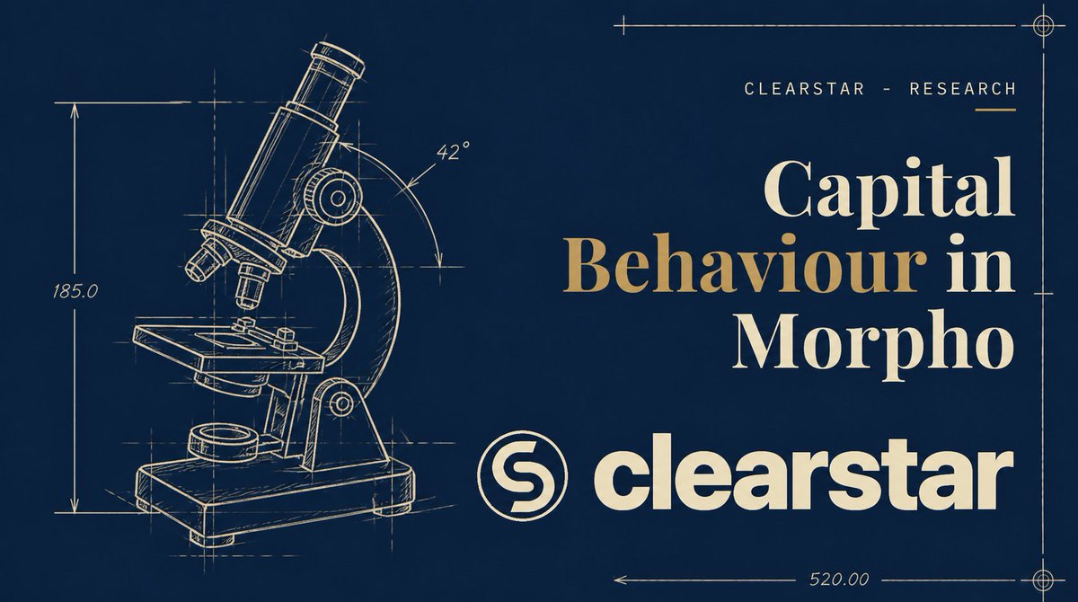 ClearstarLabs's tweet photo. Our cbAsset vault on @Morpho has grown to $28M.

We analysed the behaviour of 2,100 depositors across different incentive campaigns, vault sizes, distribution channels, and bridge routes.

This thread is an overview of our findings to learn from 🧵 https://t.co/1iqtkMXKSO