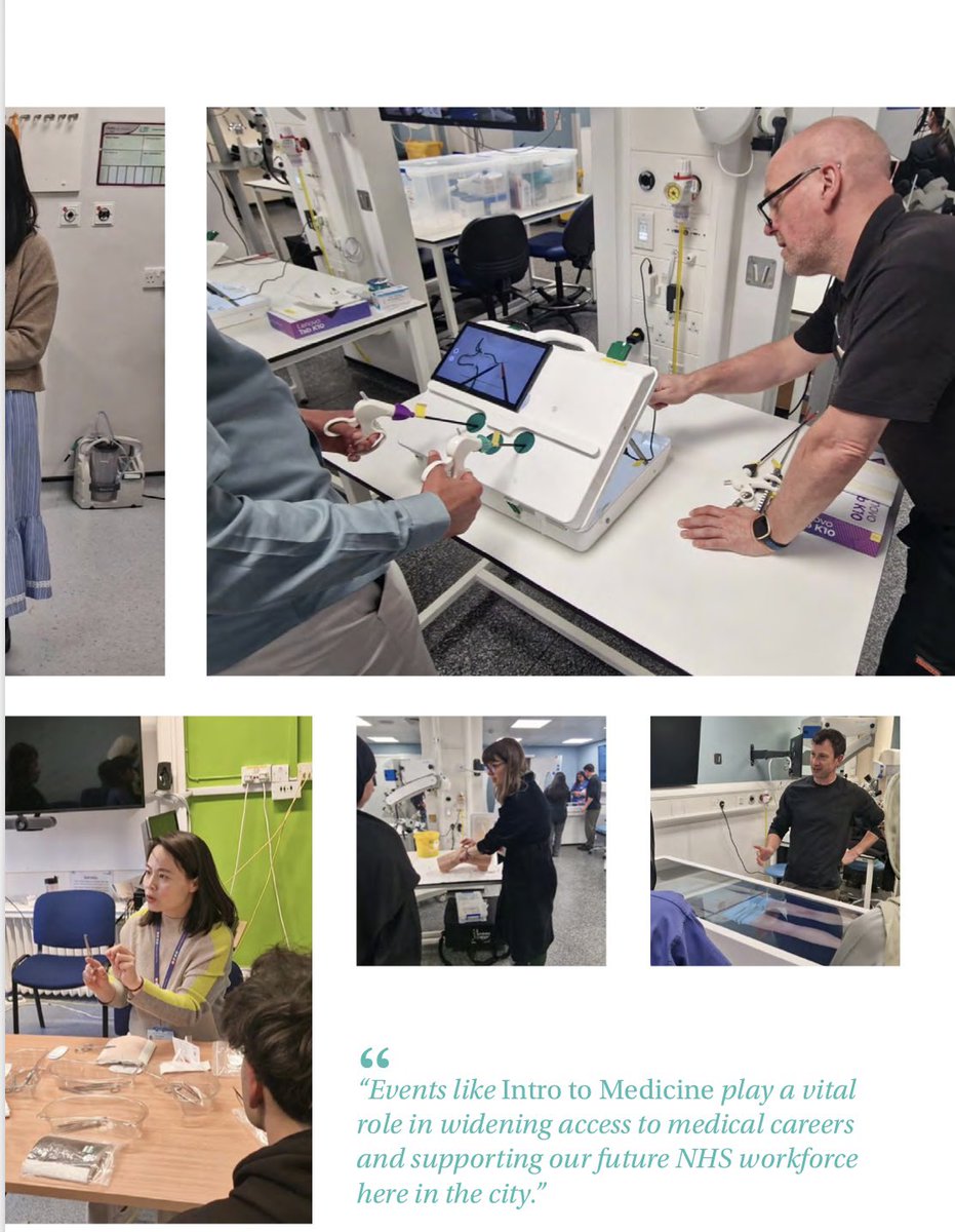 BTHFTsimtech's tweet photo. Nice piece in this months “Let’s Talk” about the Intro To Medicine day we supported back in May. Always a pleasure to encourage the next generation of doctors #oneteam @BEaT_BTHFT @ASPiHUK https://t.co/QCXKWHGw8R
