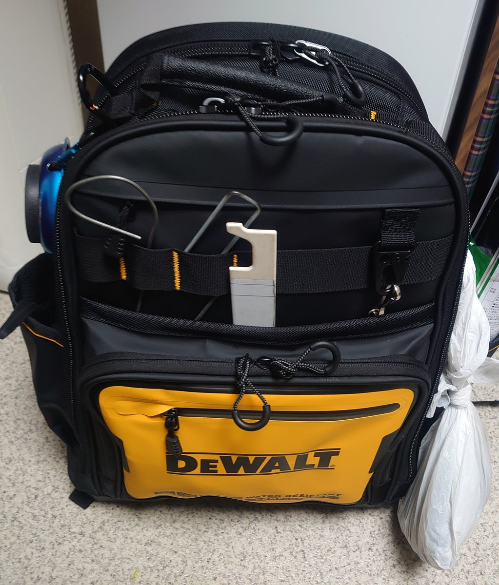 s_w_nos's tweet photo. まいにゅぎ
初めてバッグ型の工具箱試してみることにした
たのしみ https://t.co/NLC91NsfMr