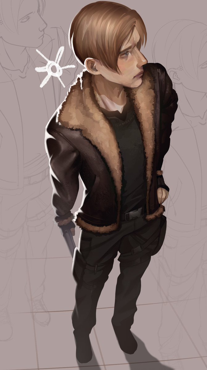 Katapulta_25's tweet photo. #RE4remake #LeonKennedy #DigitalArt https://t.co/ghtHv996kl