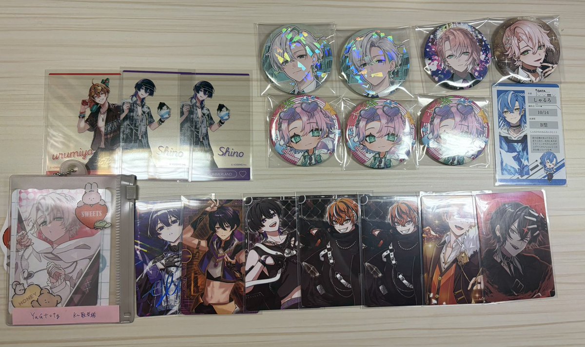 YaGtstg's tweet photo. 【クロノヴァグッズ交換】

求 🧷くんor買取(PayPayのみ)
譲 画像の物

お声がけが重なる場合は纏めての方優先とさせて頂きます。
サマラントレカは交換のみ
グッズ整理のため自担も出しております。
検索からでもお気軽にお声掛けください

 #クロノヴァグッズ交換 
 #クロノヴァグッズ買取 https://t.co/gQ8THoep8k