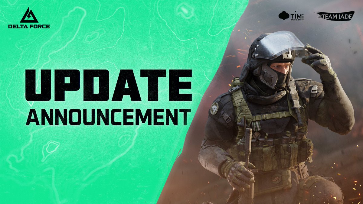 DeltaForce_Game's tweet photo. Update incoming!

We'll be rolling out an update on August 20 with no downtime — Fortune Run rewards keep coming, Desmoulins' Edge returns to the store, and more.

Details below: https://t.co/fe3G2wjaN0 https://t.co/NOBxefgF1k