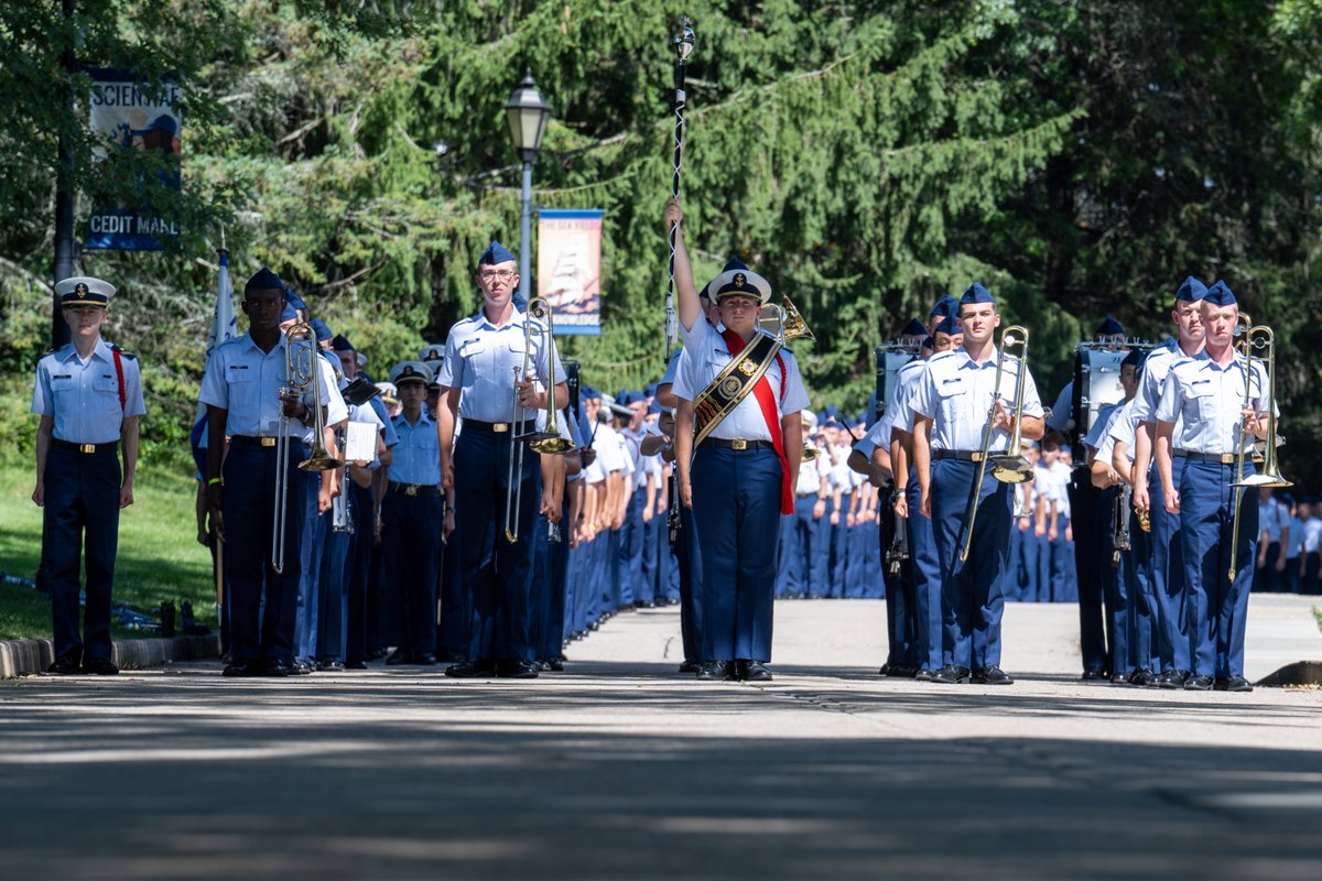 USCGAcademy's tweet photo. Sea Trials and Shoulder Board ceremony⚓️
After pushing their physical and mental limits, swabs take part in the Shoulder Board Ceremony, marking their transition into the Corps of Cadets and the next chapter of their journey at the Coast Guard Academy.
#USCGA #USCG #SwabSummer https://t.co/g8HilxRo8l