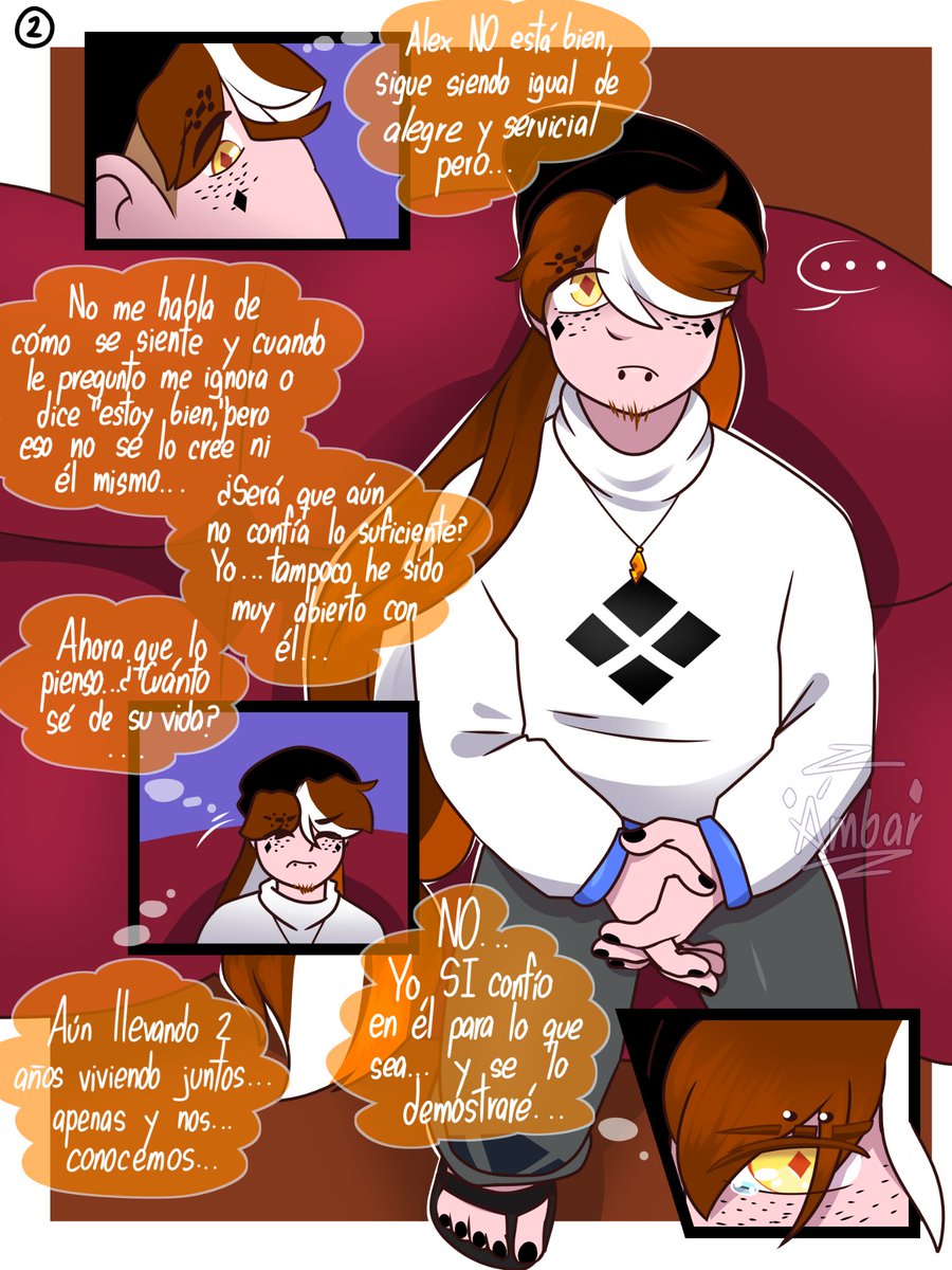 Ambar_Crystal2's tweet photo. (*insertar nombre para el cómic *)

1/5 
#OC
#Ámlex https://t.co/8R93zzozOt