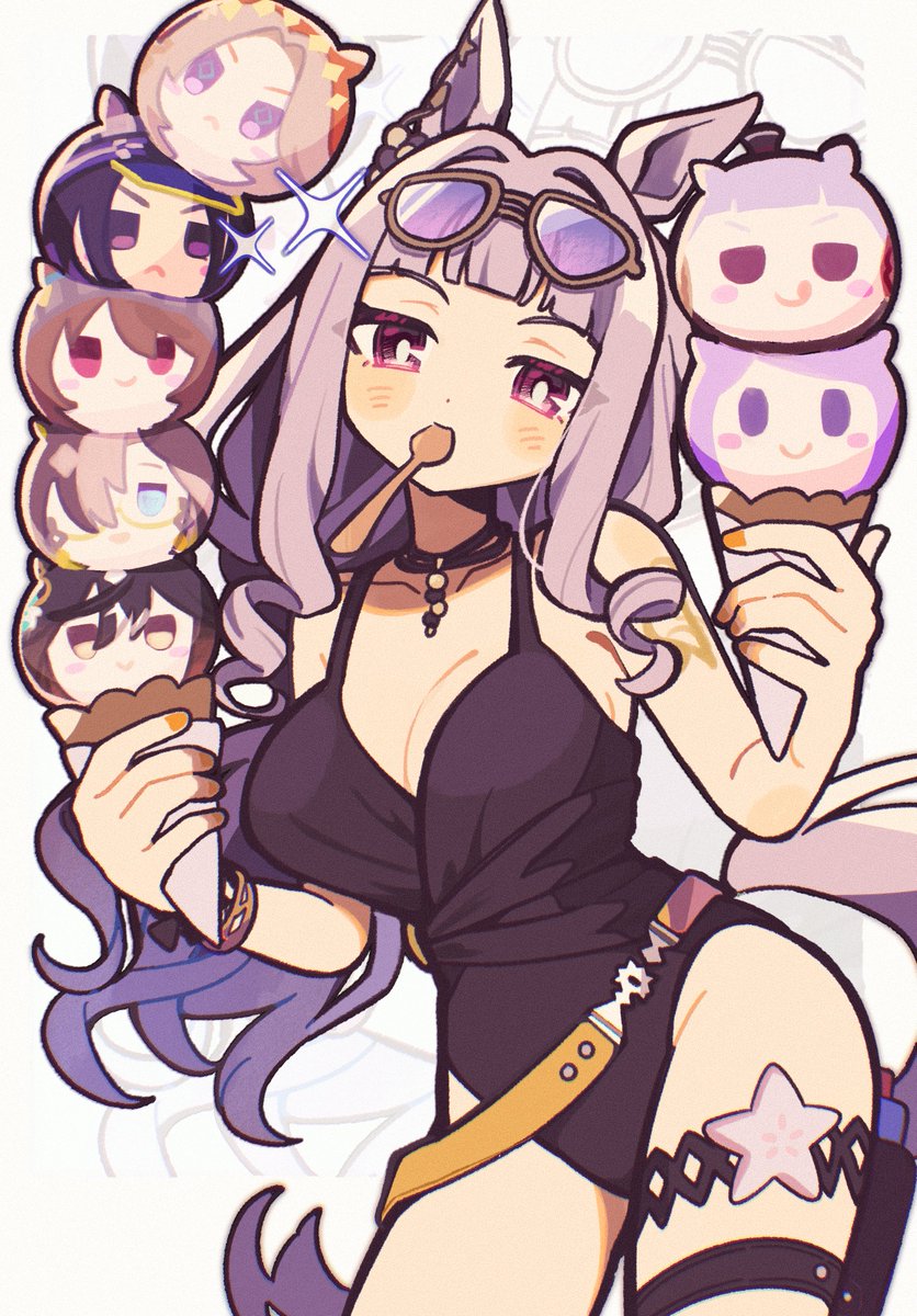 Tako_ya2's tweet photo. 水着ゴルシ🍨 https://t.co/ejvT1QfxJ1