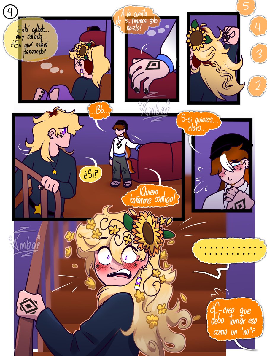 Ambar_Crystal2's tweet photo. (*insertar nombre para el cómic *)

1/5 
#OC
#Ámlex https://t.co/8R93zzozOt