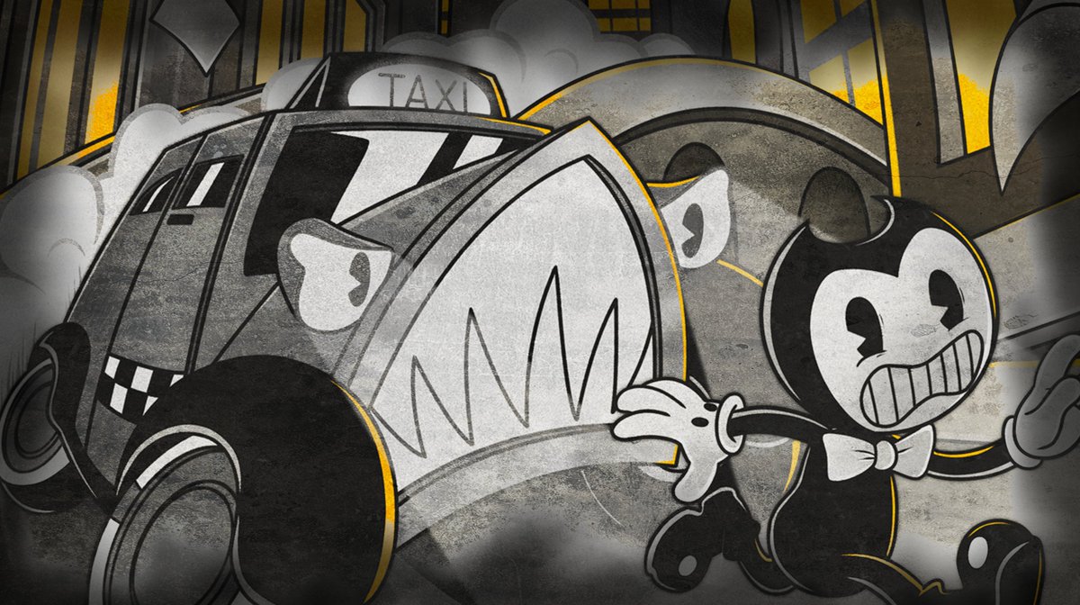 DiscussingBendy's tweet photo. The new images for 'BENDY'S NIGHTMARE RUN' from the BENDY: SECRETS OF THE MACHINE's 'NIGHTMARE RUN' event.

Aside from this, Bendy's at a picnic watching new fireworks once again. https://t.co/PzUprhFpTO