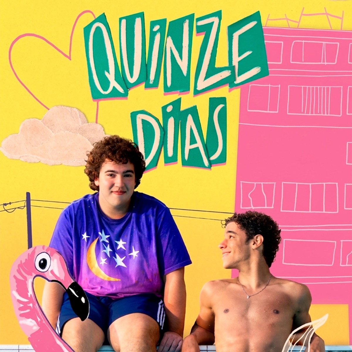 tracklist's tweet photo. A adaptação de “Quinze Dias”, estrelada por Miguel Lallo e Diego Lira, já está disponível no catálogo da Netflix. ✨ https://t.co/YDYsKSX4i6