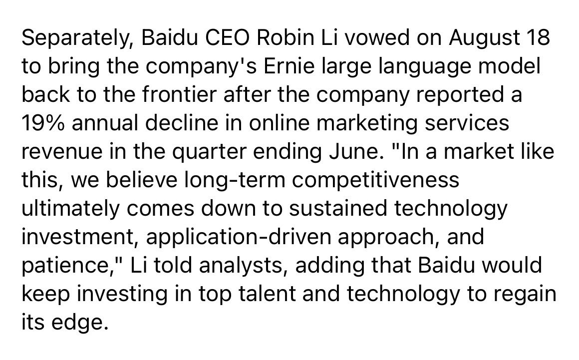 HHTradeIdeas's tweet photo. @Baidu_Inc All this talk of paitence, doesn’t look like patient shareholders have been rewarded over the last 10yrs! $BIDU https://t.co/nBwIZm1bpK