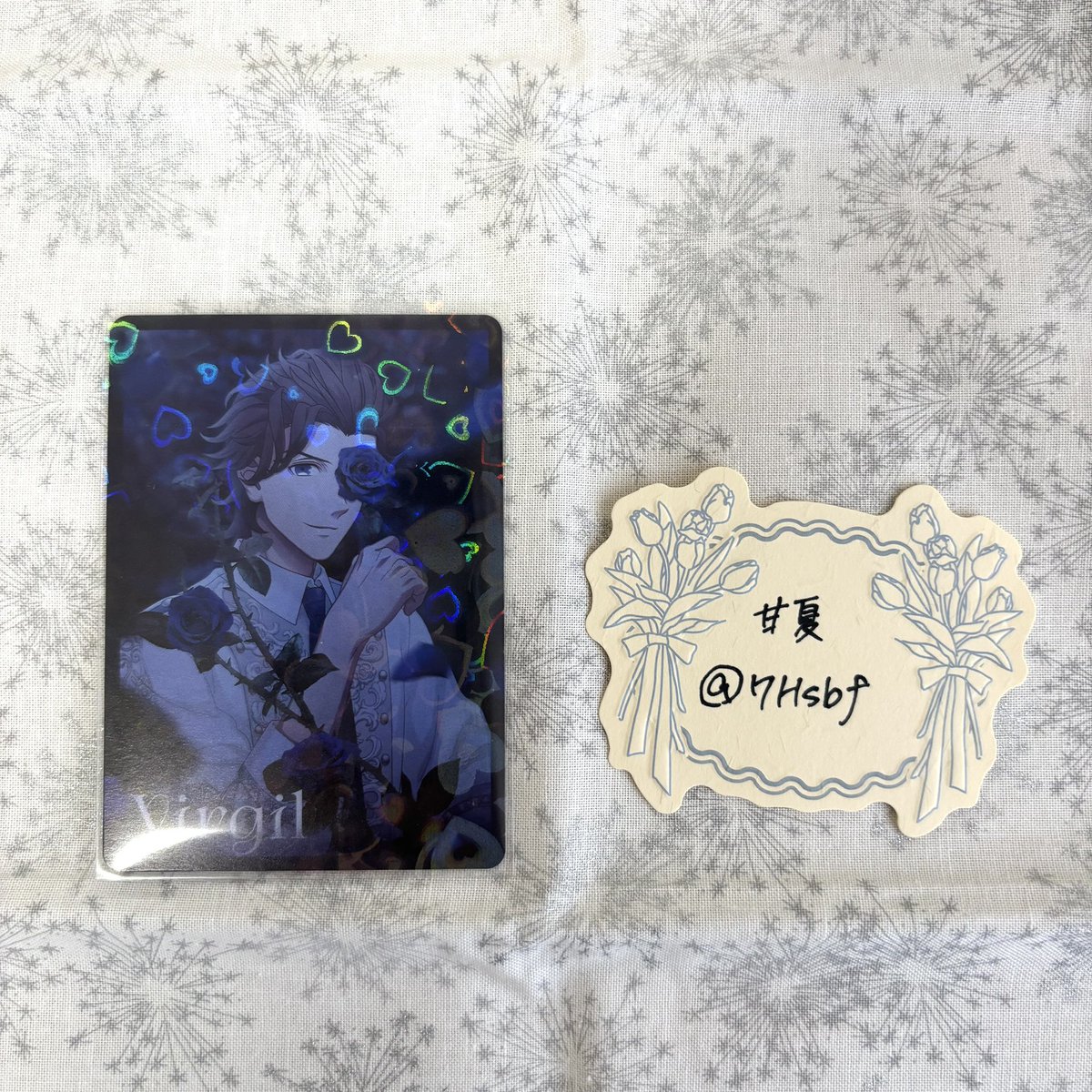 7Hsbf's tweet photo. 【交換】
うたプリ  HE★VENS
BLACK GARDEN memento 特典

▶︎譲
メセカ：ヴァージル(ヴァン)

▶︎求
エリック(瑛二)

郵送交換📮
一点からでもお声掛けください❁︎ https://t.co/Jx0pTRhRnw