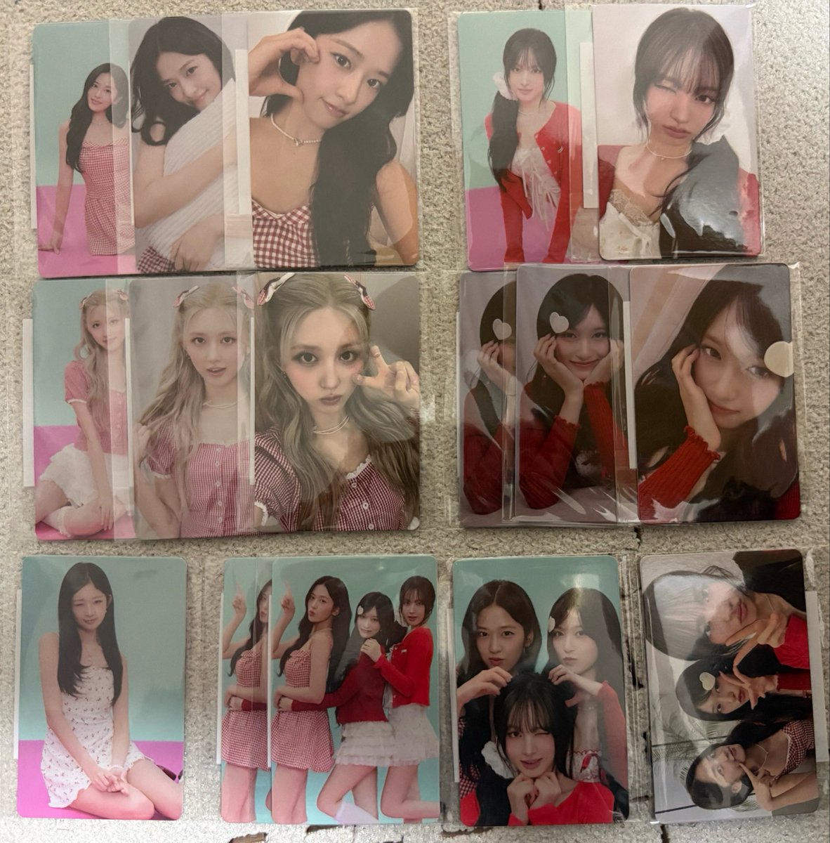 MEGAPatcheel12's tweet photo. IVEオンラインくじ交換

求）ウォニョン
譲）写真
交換優先でお願いいたします🙇🏻‍♂️

アクスタとタオルは同種で
トレカは大変なので今回のどのタイプのウォニョンでも大丈夫です！

数点まとめてしてくださると嬉しいです

※転売等目的ではありません。

#IVE https://t.co/P8r9cnr9o8