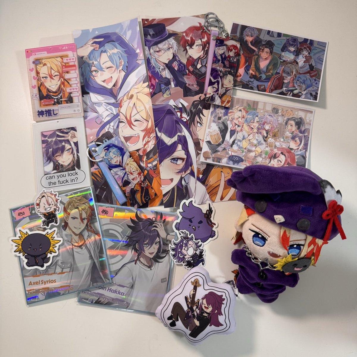 elasobi's tweet photo. Onlive pasabuy haul!! Thank you, @hexspresso π₯Ήππ§‘
Goods from @erichnkn_ @kittyplushies15 @zeebadeebap @artamiest @fascinathingsph
#OSHIHAKKATSU #HAKKITOS #PIHAKKASSO #Artxel #axelotls #HoloTEMPURA https://t.co/MI7M5qME7M