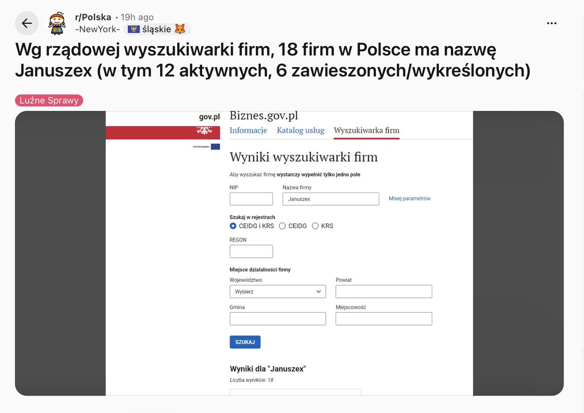 nofluffjobs's tweet photo. Prawdziwe Januszexy istnieją i mają się dobrze. 📍🇵🇱

Źródło: https://t.co/OO73d6eVhK https://t.co/4XTgeOrLay