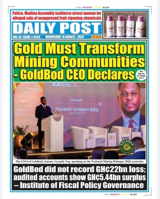 K_agyapong7's tweet photo. The public deserves to understand how a sector built around a valuable commodity could produce such a massive financial burden. GH¢22bn demands serious scrutiny. #GoldbodAccountability https://t.co/m1ztgXYTUo