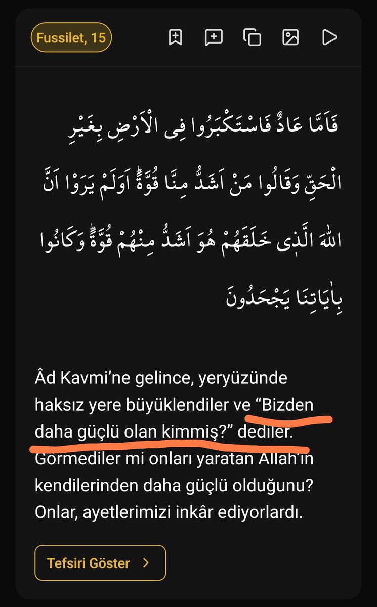 ayetlerufukta's tweet photo. Âd kavmi ile ne kadar da benzeştiniz. Umarım Tevbe edersiniz de sonunuz Âd kavmi gibi olmaz. https://t.co/uUjO8EaEvV